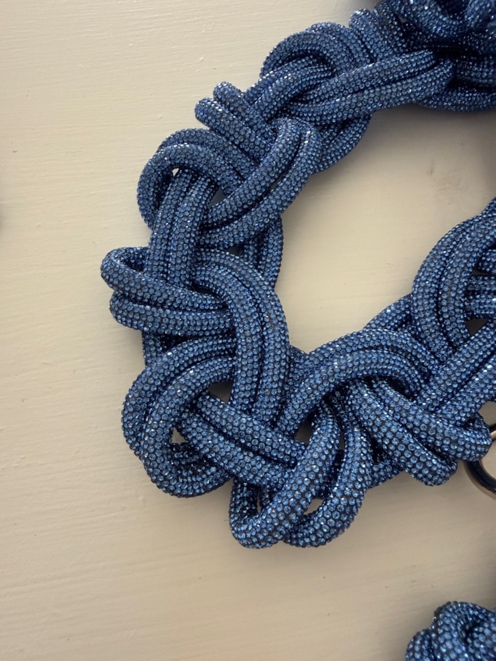 NEW Blue Knotted Rope Chain Strap for Bags - ROCKNOT - Picture 4 of 7